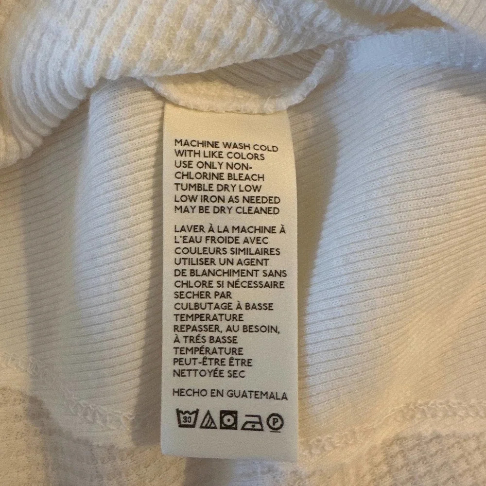 Free People Santa Clara Thermal Shirt White - Picture 11 of 11